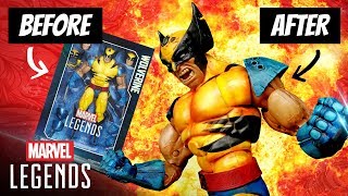This is a painted action figure of marvel legends wolverine 12 inch.
^_^ i really enjoyed customizing figure. process time stamps: 0:33 -
tamiya panel l...
