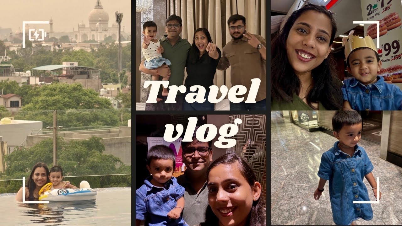 Family Staycation in Agra | Taj Convention Centre Hotel Tour & Review | Day 1