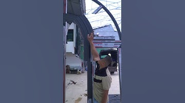 Độc lạ của vòm 4 cánh mở xuyên suốt || Tâm Nhôm #shorts #tamnhom