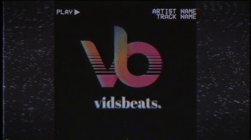 VHS Cover Visualizer (Create music visualizer with vidsbeats.)