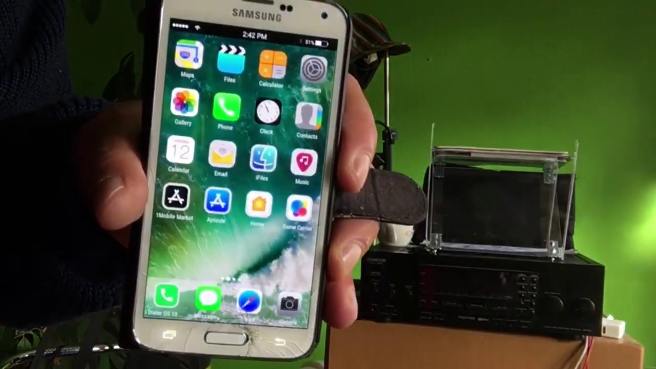 Puck IOS 11 Android MOD for Samsung Galaxy S4 S5 S6 and all HD screens Rooted phones Nov 2017