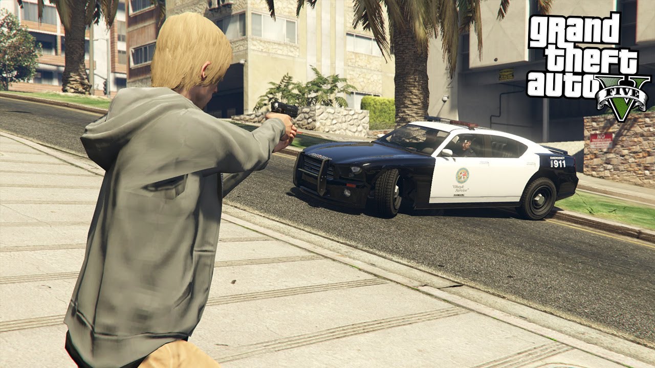 GTA 5 MODS LSPDFR 146 SHOOTING AT COPS BACKUP CALLED YouTube