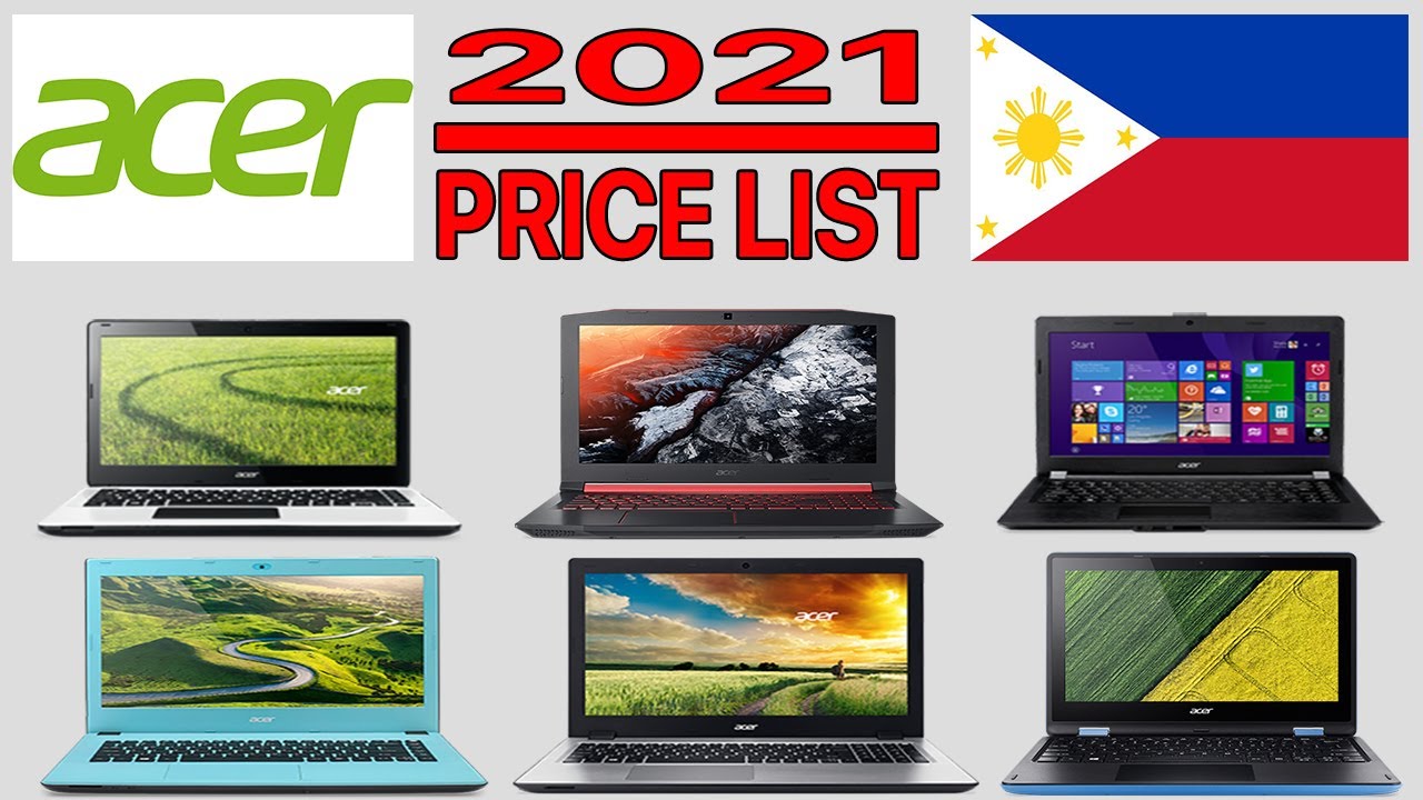 ACER LAPTOP PRICE LIST IN PHILIPPINES 2021 YouTube