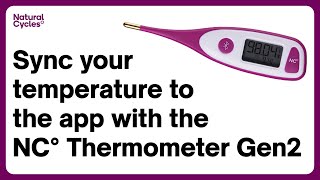 How to sync your temperature to the app with the NC° Thermometer Gen2 screenshot 5