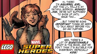 LEGO MARVEL Super Heroes - How To Unlock Squirrel Girl + Free Roam Gameplay