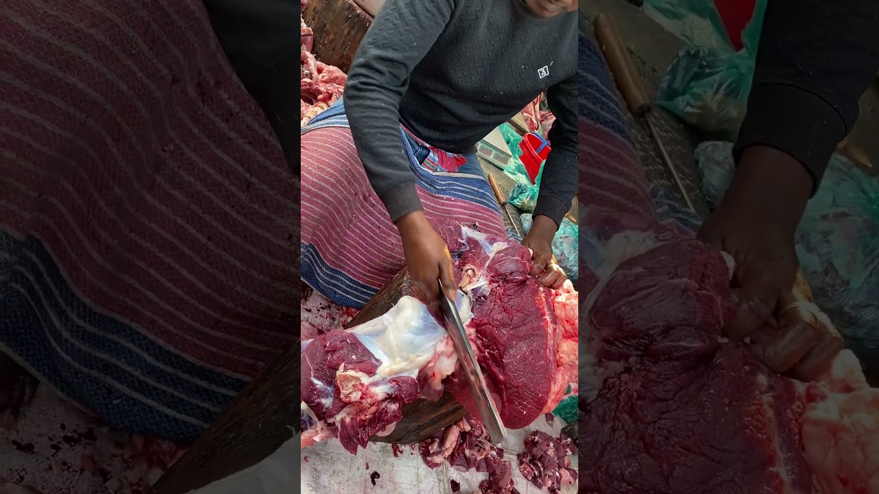 Big size meat processing