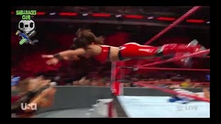 Brie Bella Raw Return Match Botch