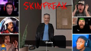Gamers React To Steves Jumpscare Skinfreak