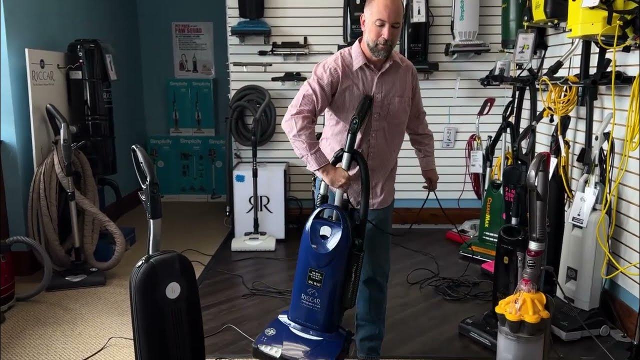 Riccar Upright Vacuum Line Overview YouTube