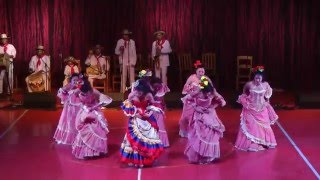 Video thumbnail of "Colombian folk dance: Cumbia"