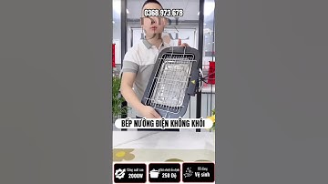 Bếp nướng điện không khói 2000W #bepnuong #bepnuongdienkhongkhoi