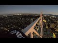 Highline crane climb  tallest in the city 200m