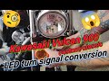 Kawasaki Vulcan 900 LED turn signal conversion! custom & classic