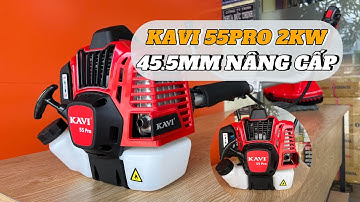 [Nâng Cấp] Máy cắt cỏ Kavi 55 Pro 45.5mm 2Kw Chế Walbro, Bugi Ngk Ry8, Bạc Đạn NSK Xịn Xò