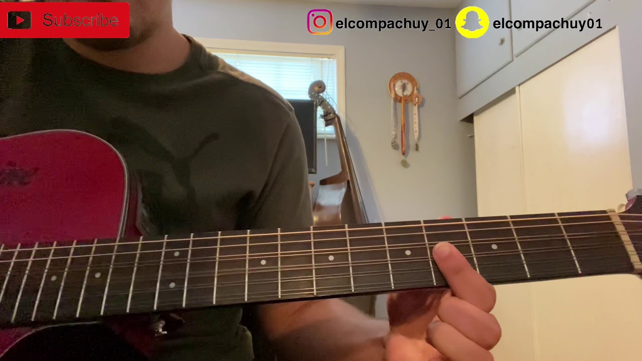 No Eres La Oficial - David Santos | Acordes | Tutorial | - YouTube