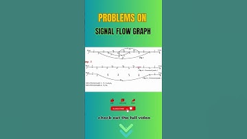 problem on signal flow graph in telugu #Signal_Flow_Graph #control_system #transfer_function