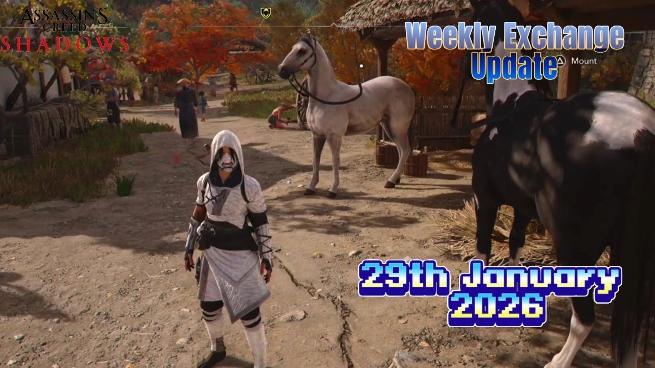 Assassin's Creed Shadows Weekly Exchange Update