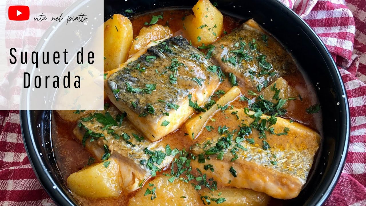 SUQUET DE DORADA 🐟👨‍🍳🎥❤️| @vitanelpiattoAlbertMas | guiso de pescadores!