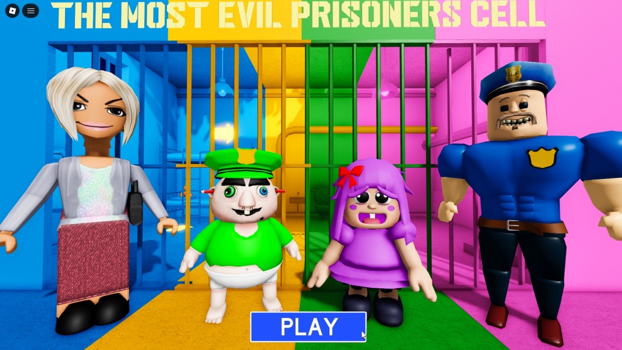 KAREN MALVADA VS POLICÍA ROBY VS BEBÉ POLLY VS BORRY ? OBBY Roblox