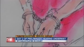 911 calls in theater shooting played in court