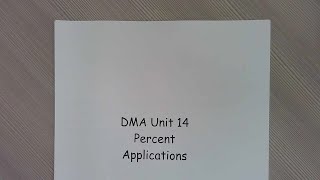DMA Unit 14 Study Guide