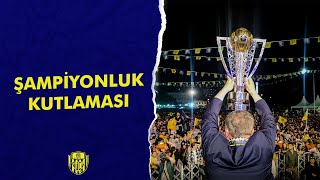 Ankaragücü Şampiyonluk Kutlaması