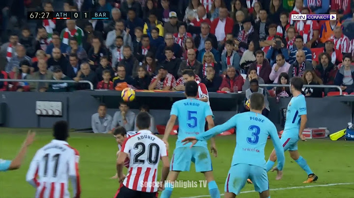 Athletic Bilbao vs Barcelona 0-2 All Goals and Highlights La Liga October 28 , 2017