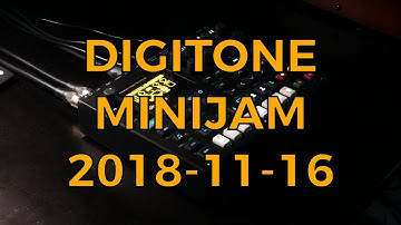 Elektron Digitone Minijam - 2018-11-16