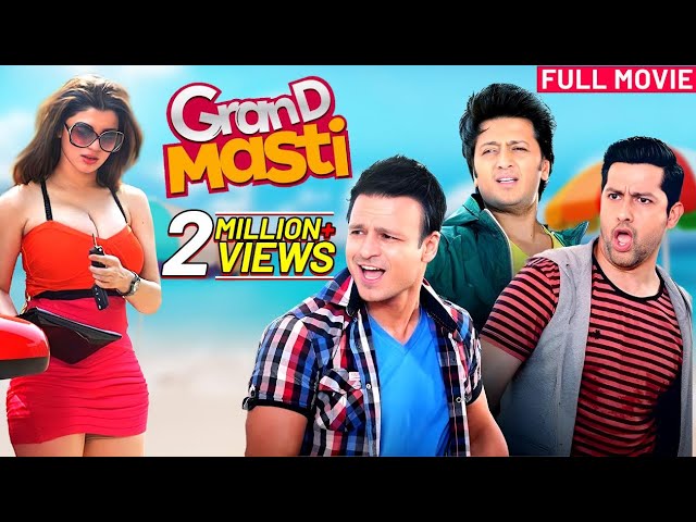 Grand Masti (2013) - Full Hindi Movie (4K) | Ritesh | Aftab | Vivek Oberoi | Comedy Bollywood Movie class=