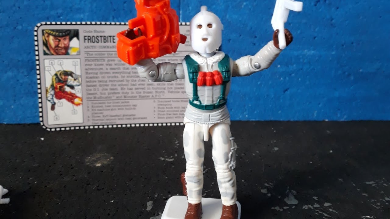 1993 G.I. JOE FROSTBITE v3 REVIEW