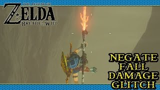 The Legend of Zelda: Breath of the Wild (Negate Fall Damage Glitch)