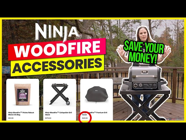 .com: Ninja XSKSTAND Woodfire Collapsible Outdoor Grill