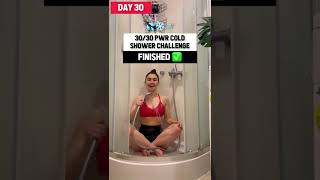 Cold Shower Challenge