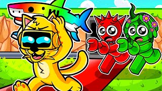 Thumbnail for Me Hice pasar por GATO en STEAL A BRAINROT de Roblox!