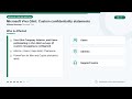MC1318856 - Microsoft Viva Glint: Custom confidentiality statements