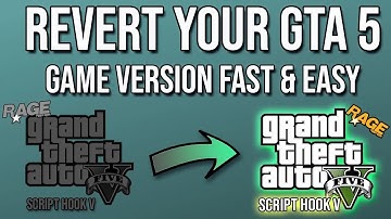 [SOLVED] 2024 - How to Revert and Backup Game Version for GTA 5