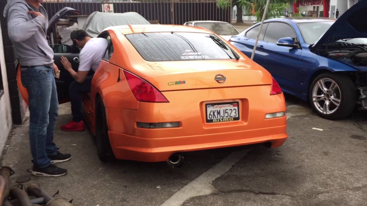 Tomei Expreme Titanium Exhaust 350Z YouTube