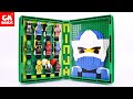 LEGO NINJAGO SETS  MASTERS OF SPINJITZU BOOK JLB3D147 Unofficial lego