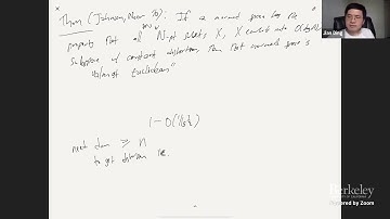 Sketching High-Dimensional Data