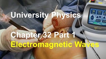 University Physics - Chapter 32 (Part 1) EM Waves, EM Spectrum, Plane Waves & Maxwell