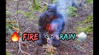 This Hack Could Save Your Life 🔥 Fire in Rain - Survival Tip You Should Know - #Shorts
