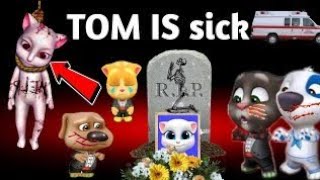 My Talking Tom Friends _ Amung us | talking  tom is sick 😥😥😥