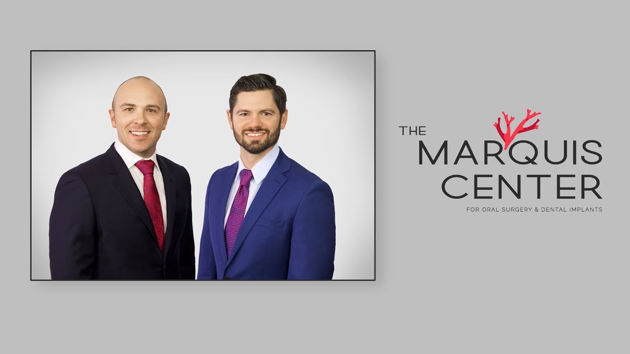Dr. Mueller and Dr. Waters you to The Marquis Center for Oral Surgery and Dental