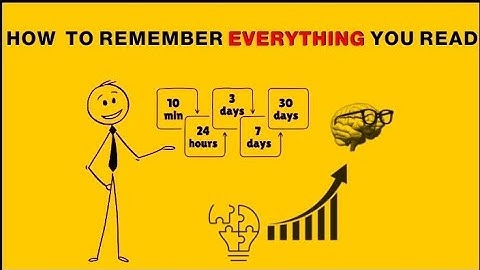 Read Once, Remember Forever – Memory Hack That Actually Works