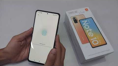 How to set fingerprint lock in Redmi note 10,pro,max | Redmi note 10 me fingerprint kaise lagaye