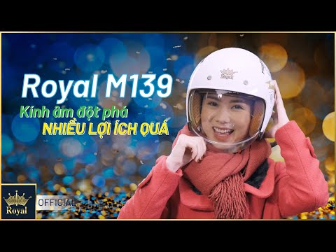 Nón bảo hiểm Royal M139 | Kính Âm Đột Phá - Nhiều Lợi Ích Quá