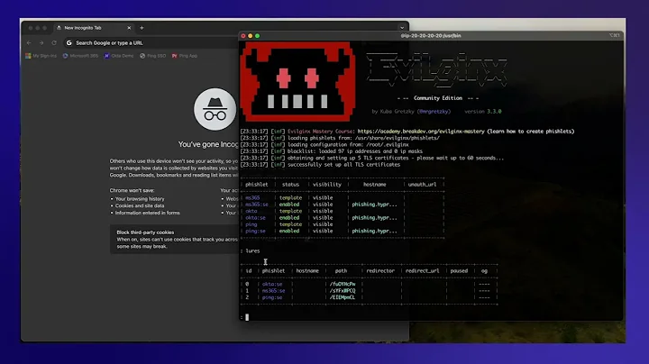Evilginx Attack Demo: How Hackers Bypass Microsoft MFA