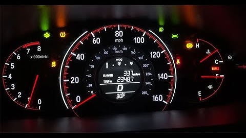 How to Fix Multiple Warning Lights on the Dashboard | Honda CRV 2018 5th Gen