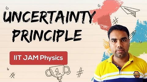 Uncertainty Principle| IIT JAM Physics| Quantum Physics ||✓