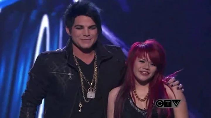Adam Lambert & Allison Iraheta-American Idol Top 4...